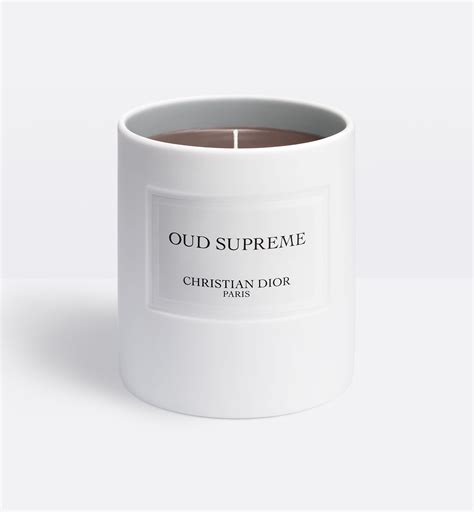 parfum supreme dior|Oud Suprême Scented Candle: Luxury Perfume Home Fragrance .